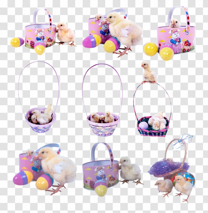 Easter Bunny Basket Clip Art - Pascoa Transparent PNG