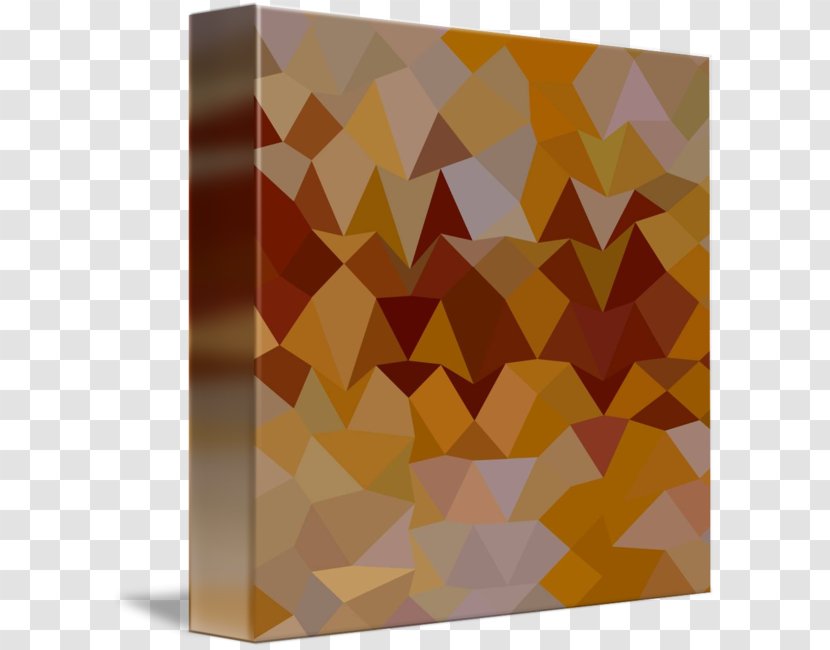 Mikado Yellow - Polygon Background Transparent PNG