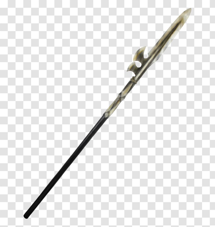 Naginata Pole Weapon Guandao Blade - Glaive Transparent PNG
