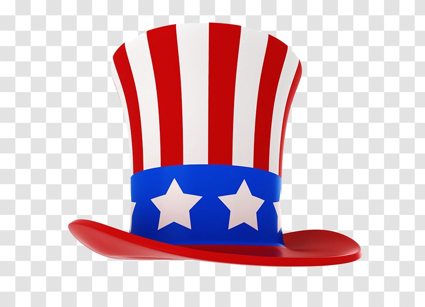 Flag Of The United States Smiley Royalty-free Illustration - Independence Day - Hat Transparent PNG