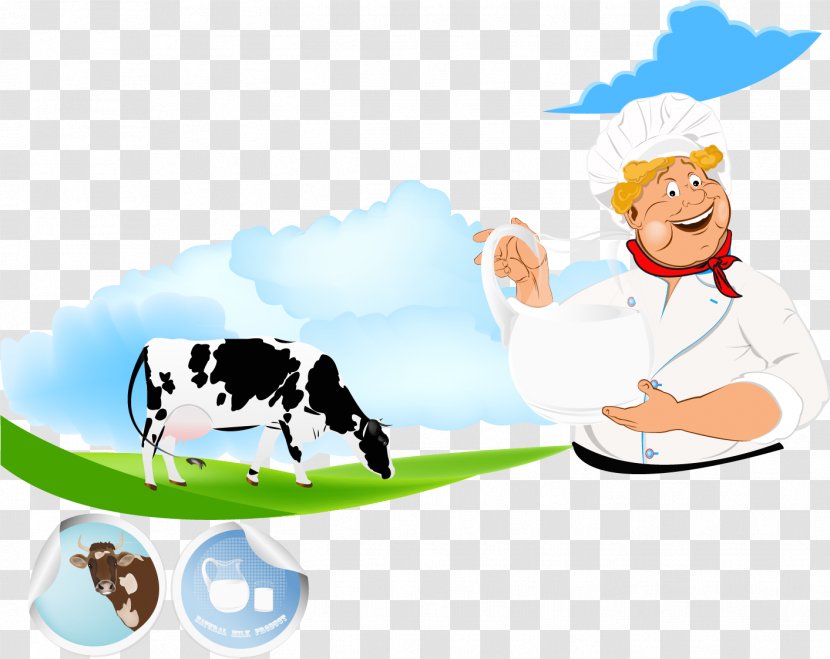 Milk Cattle Agriculture Livestock - Play - Pasture Transparent PNG