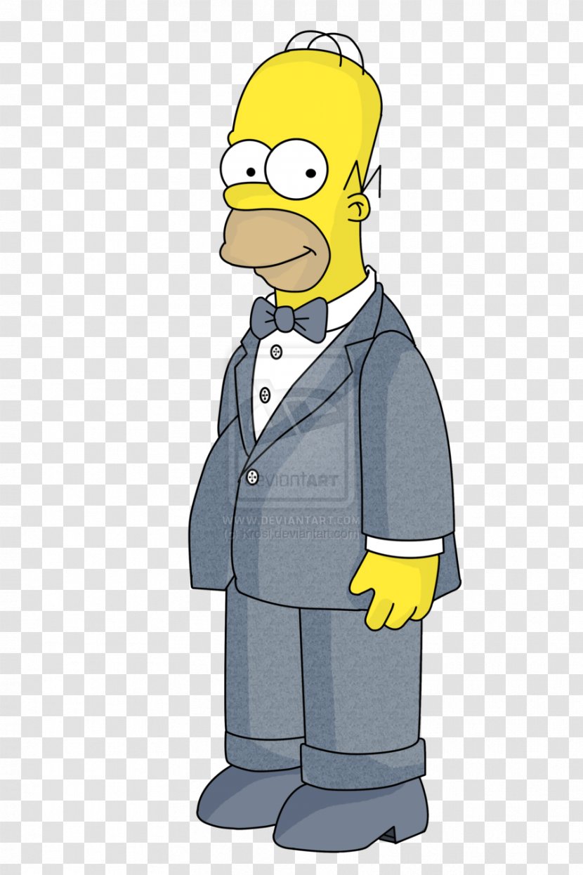 Homer Simpson Cartoon Human Behavior Character - Simpsons Transparent PNG