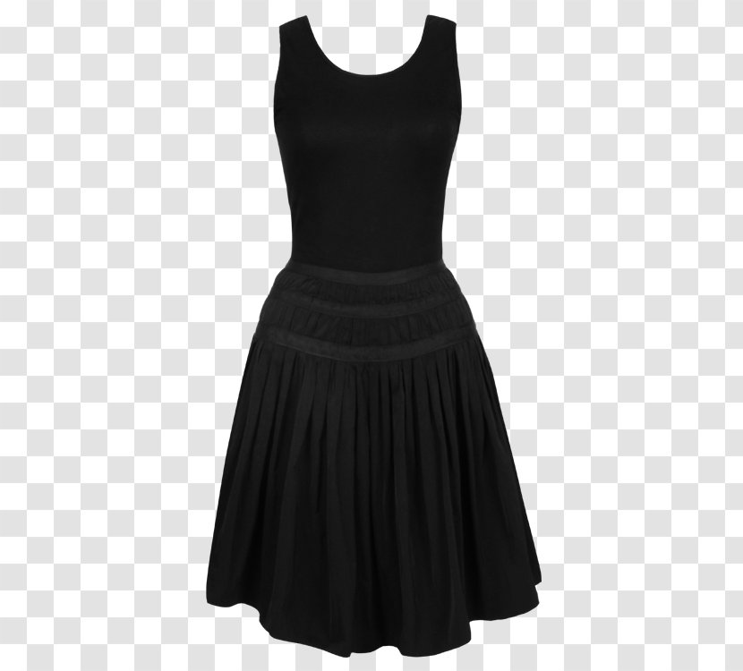 1950s Little Black Dress Fashion Vintage Clothing - Ball Gown Transparent PNG