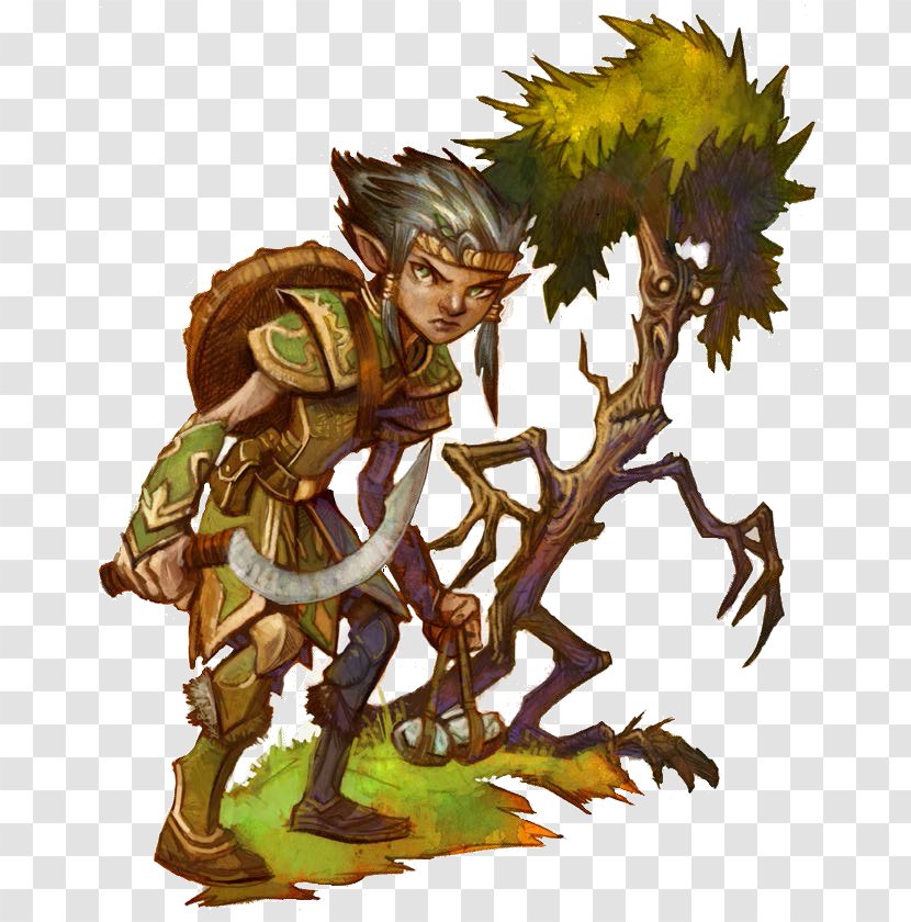Dungeons & Dragons Gnome Character Halfling Druid Transparent PNG