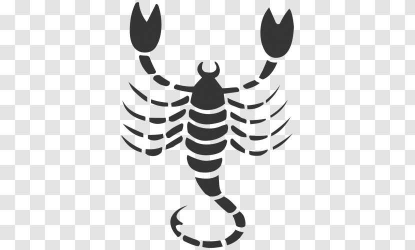 Scorpio Astrological Sign Zodiac Leo Astrology - Black And White Transparent PNG