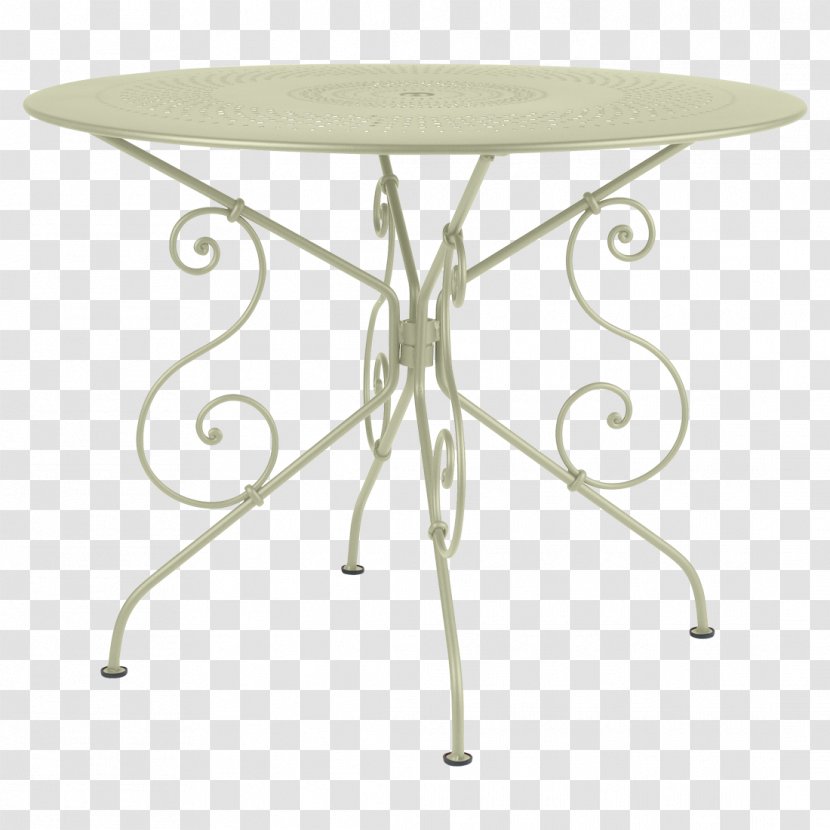 Table Garden Furniture Chair - Fermob Sa Transparent PNG