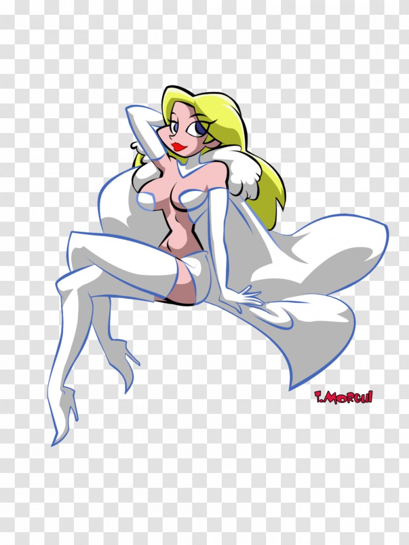 Vertebrate Muscle Fairy Clip Art - Cartoon - Emma Frost Transparent PNG