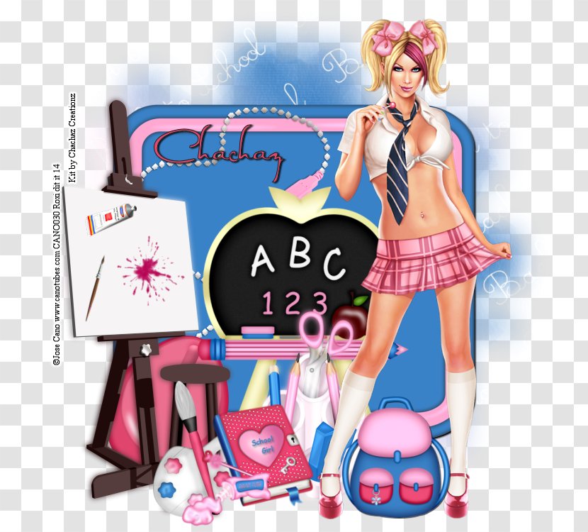 Cartoon Barbie - Doll Transparent PNG