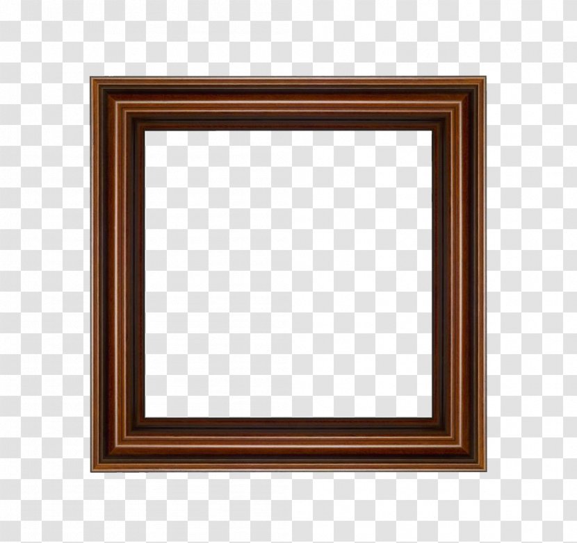 Stock Photography Royalty-free Picture Frame - Dark Wood Transparent PNG