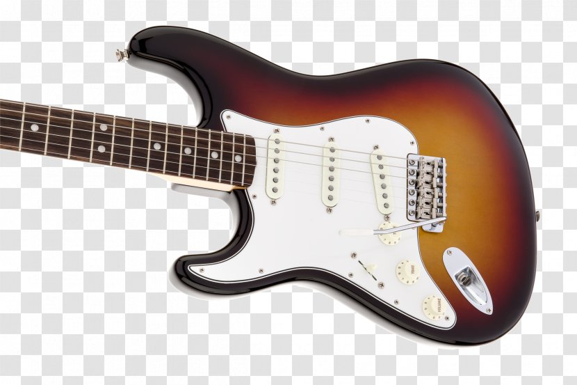 Bass Guitar Fender Stratocaster Electric Telecaster Squier - Frame - Sunburst Transparent PNG