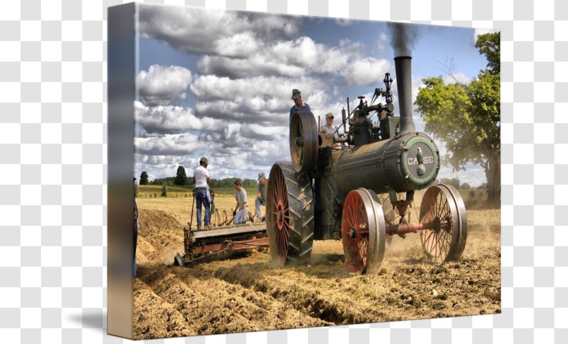 Tractor Steam Engine - Agricultural Machinery Transparent PNG