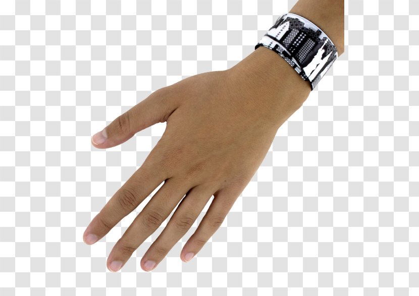 Thumb Hand Model Glove Safety - Jewellery - Slap Bracelet Transparent PNG