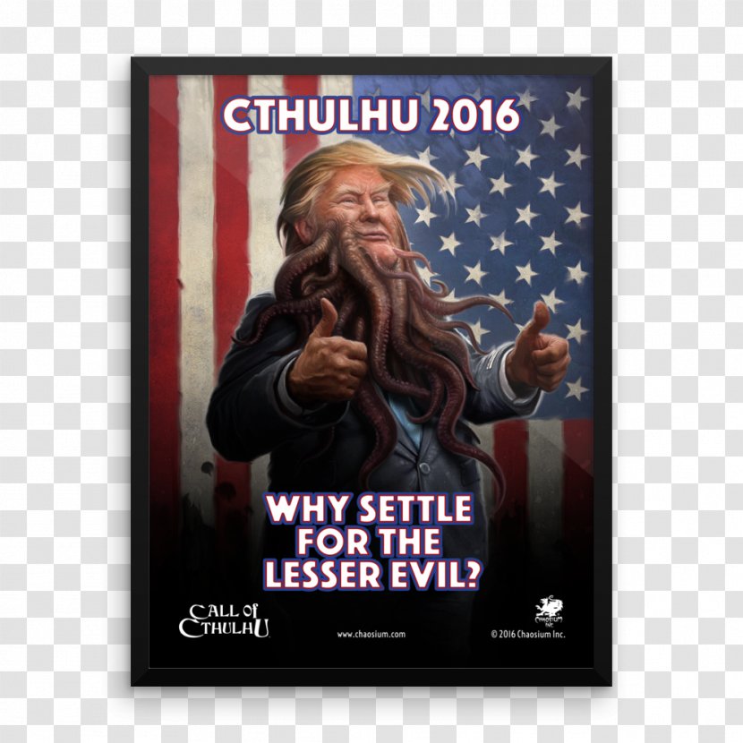 The Call Of Cthulhu United States US Presidential Election 2016 Transparent PNG