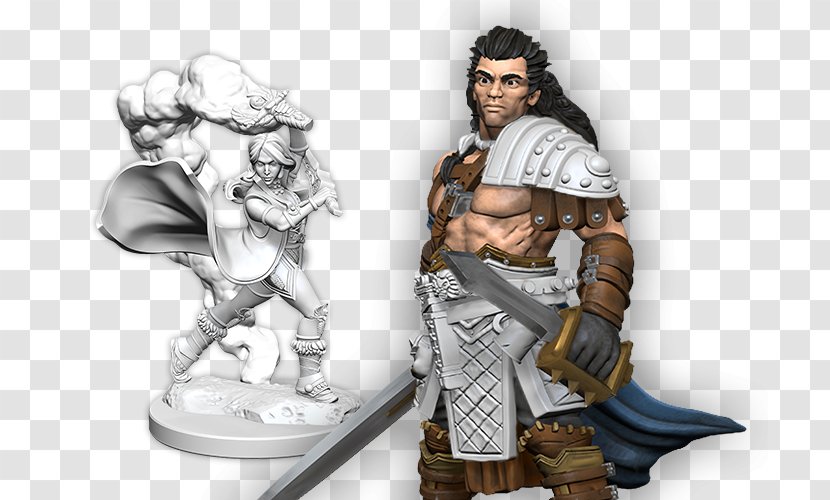 Pathfinder Roleplaying Game Dungeons & Dragons Cleric Miniature Figure - Druid - Elf Transparent PNG