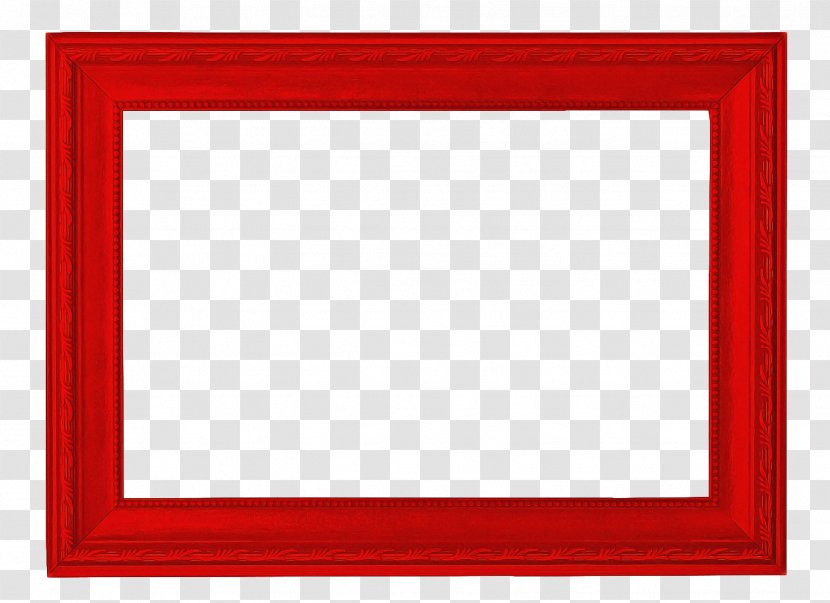 Red Background Frame - Square - Interior Design Rectangle Transparent PNG