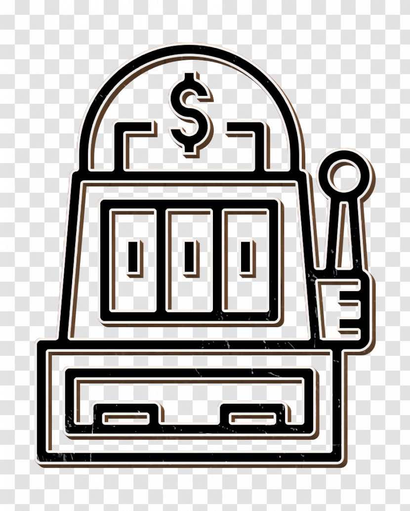 Slot Machine Icon Casino Icon Gaming  Gambling Icon Transparent PNG