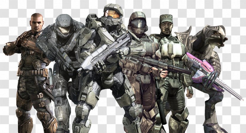 Halo 4 Halo: Reach Master Chief 3 2 - Soldier - Wars Transparent PNG