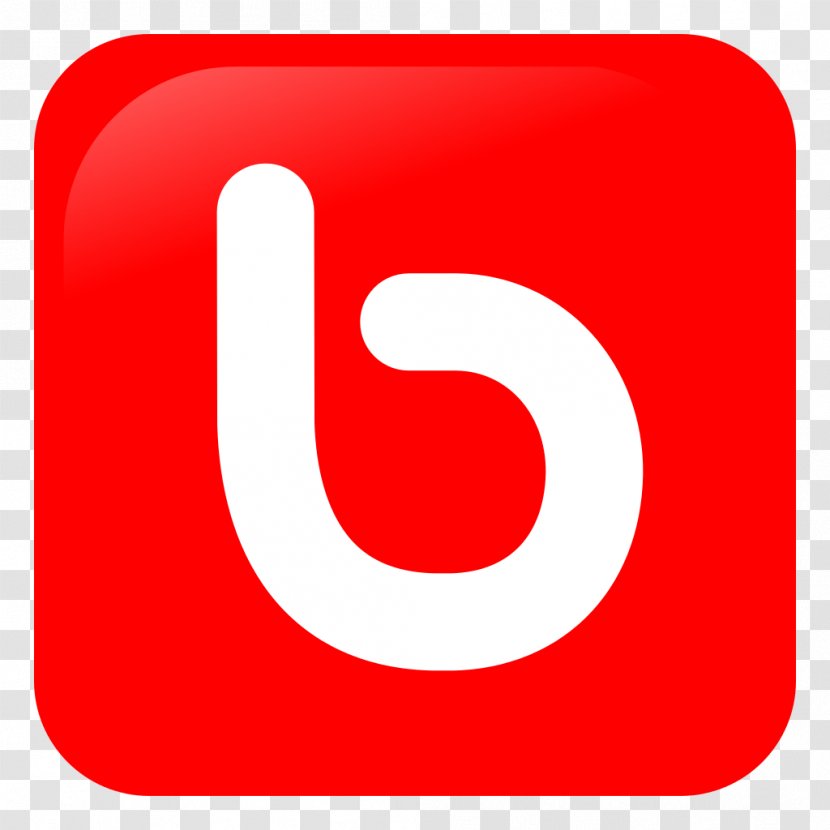 Social Media Bebo Online Dating Service - Red - Networking Transparent PNG