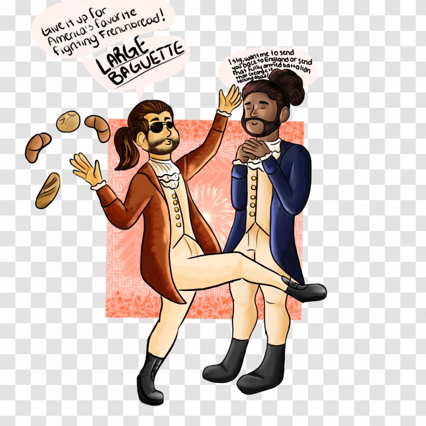 Baguette Hamilton My Shot Fan Club - Gentleman - Throw Away Transparent PNG