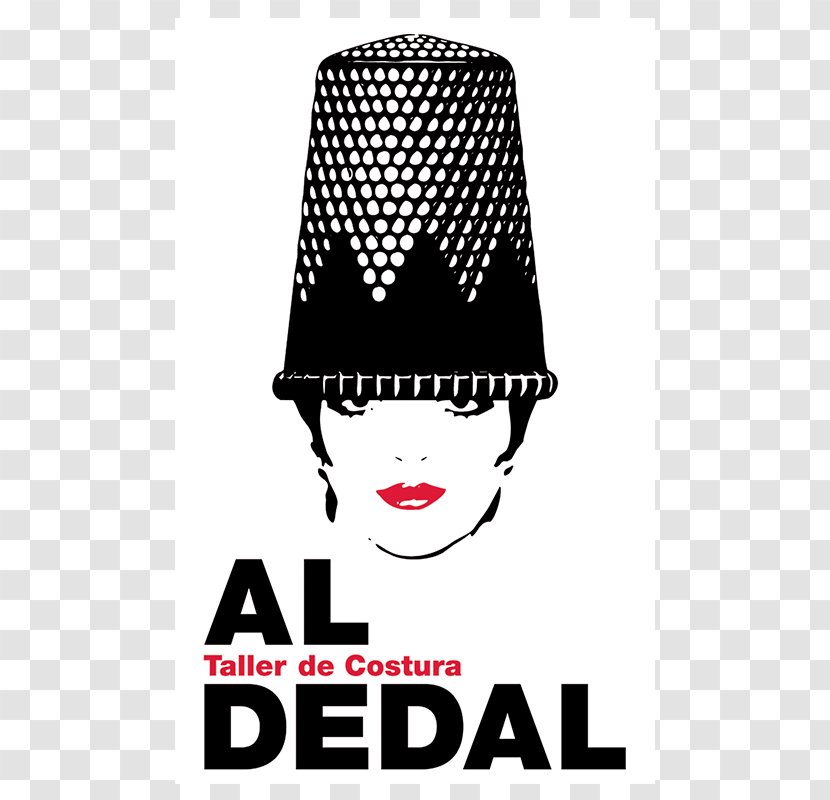 Al Dedal Logo Sewing Workshop Craft - Seamless Pattern Transparent PNG