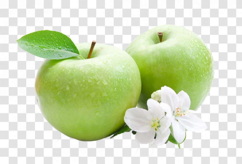 Apple Clip Art - Superfood - Two Green Apples Transparent PNG