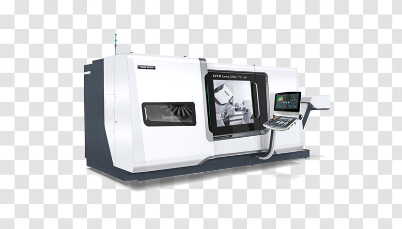 Milling Computer Numerical Control Lathe Machine Turning - Electronics - Dmg Mori Transparent PNG