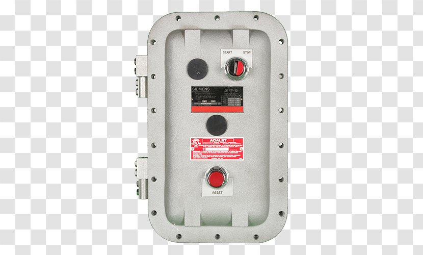 Explosion-proof Enclosures Circuit Breaker Electric Motor Push-button Electrical Enclosure - Electronics - Explosionproof Transparent PNG