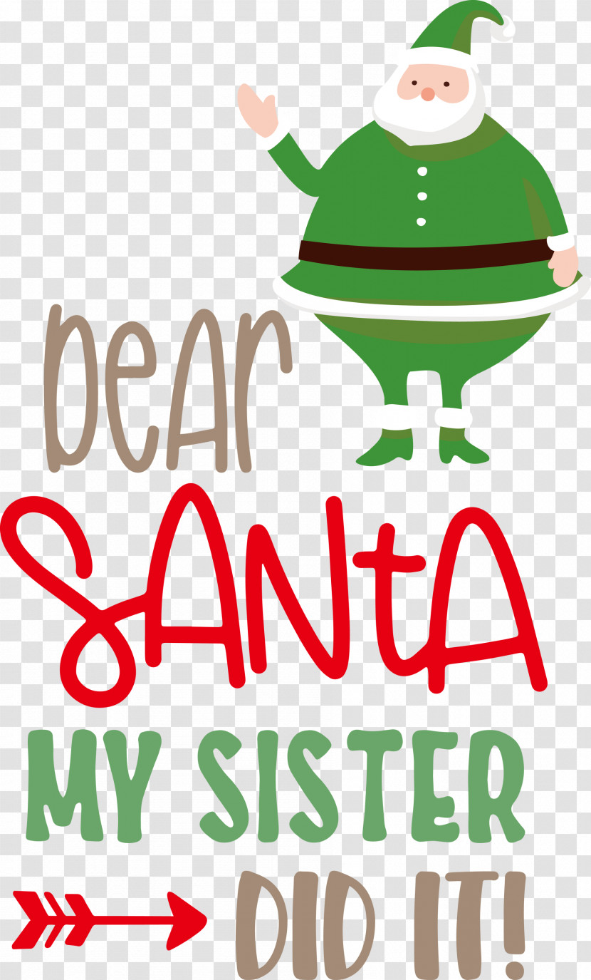 Dear Santa Christmas Santa Transparent PNG