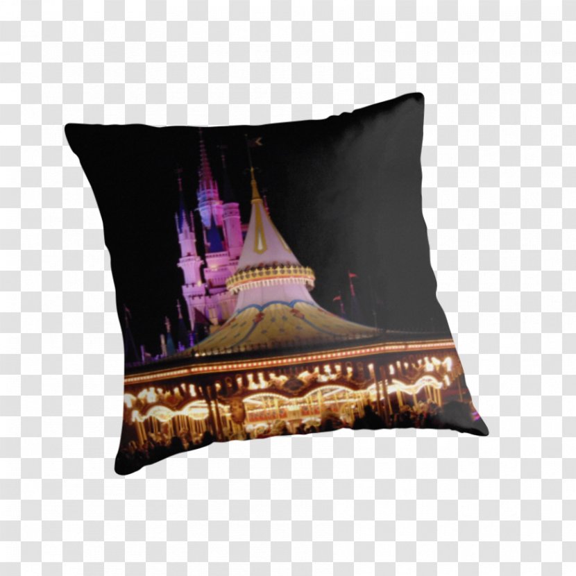 Cushion Throw Pillows - Magic Kingdom Transparent PNG