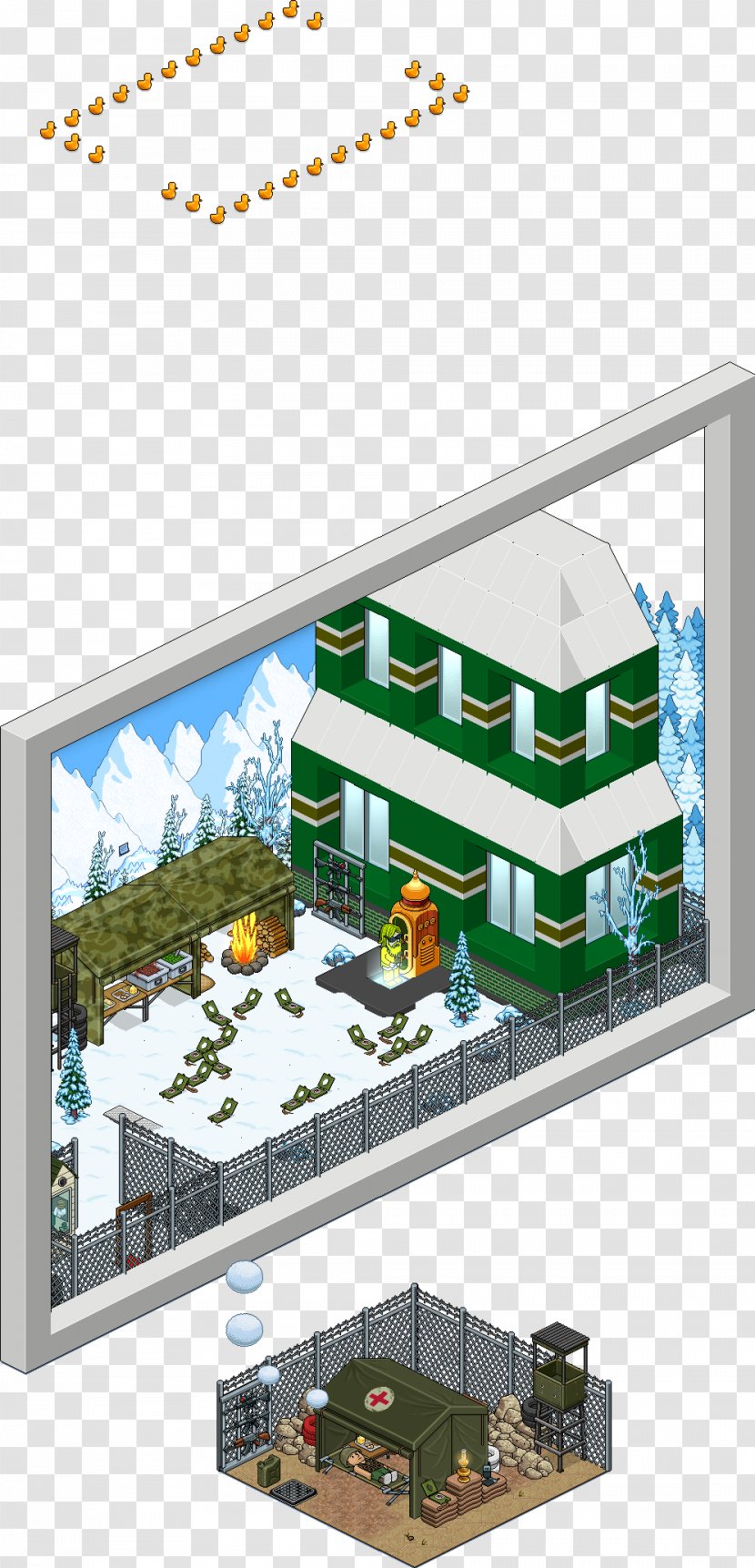 Habbo Game Labyrinth Room Hotel - Team - Rothley Imperial Fc Transparent PNG