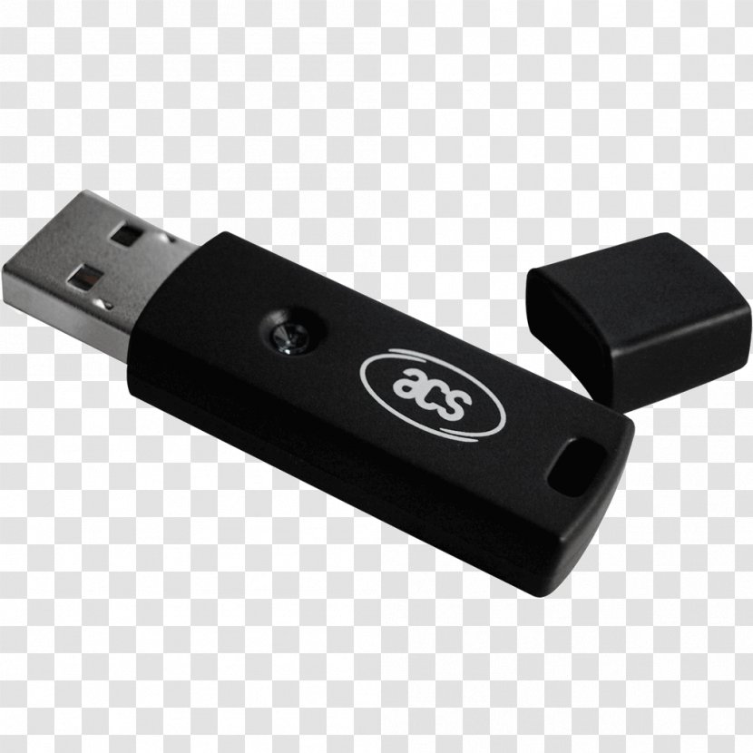 USB Flash Drives Security Token Smart Card Public Key Infrastructure - Silhouette Transparent PNG