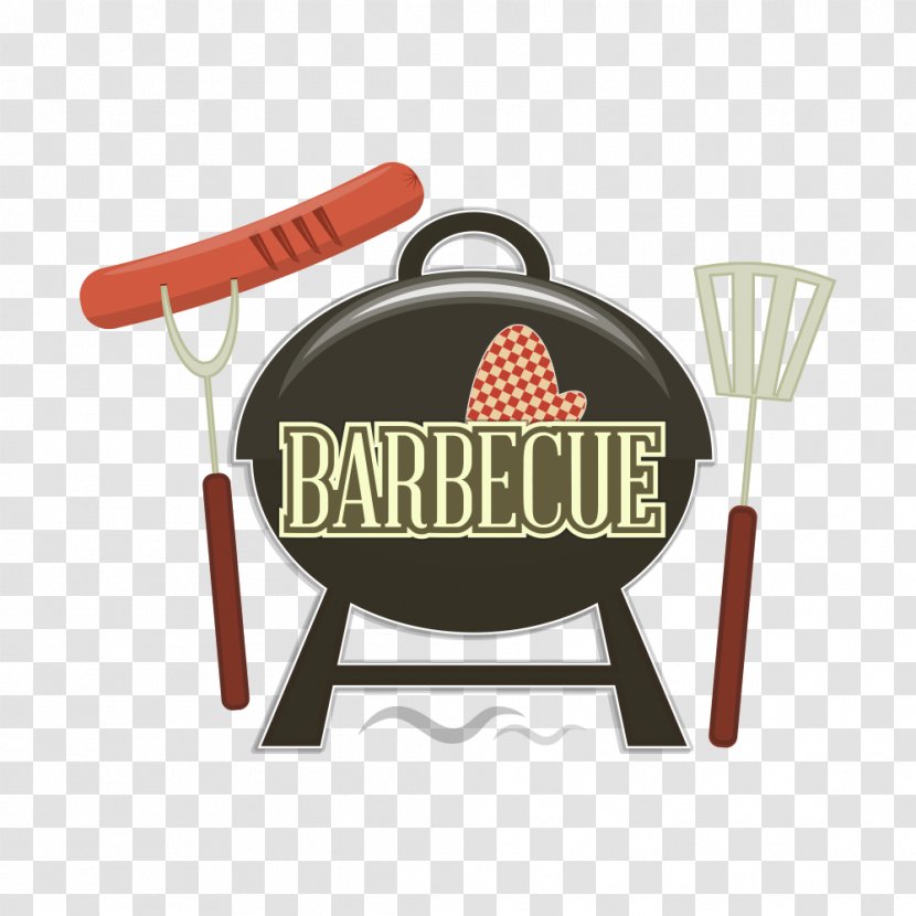 Barbecue Grill Menu Illustration - Logo Transparent PNG