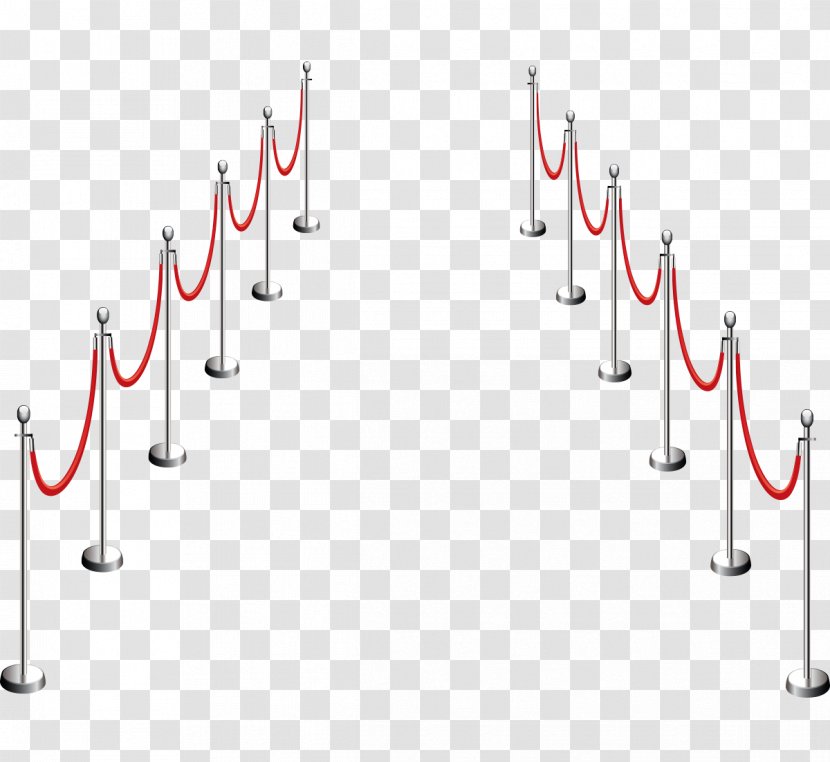 Red Carpet Clip Art - Vector Fence Transparent PNG