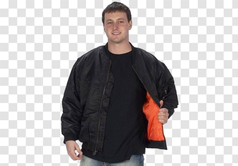 Jacket T-shirt Shoulder Outerwear Sleeve - Flight Transparent PNG