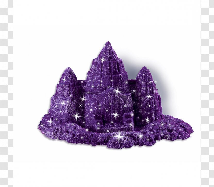 Amazon.com Amethyst Kinetic Sand Toy - Violet Transparent PNG