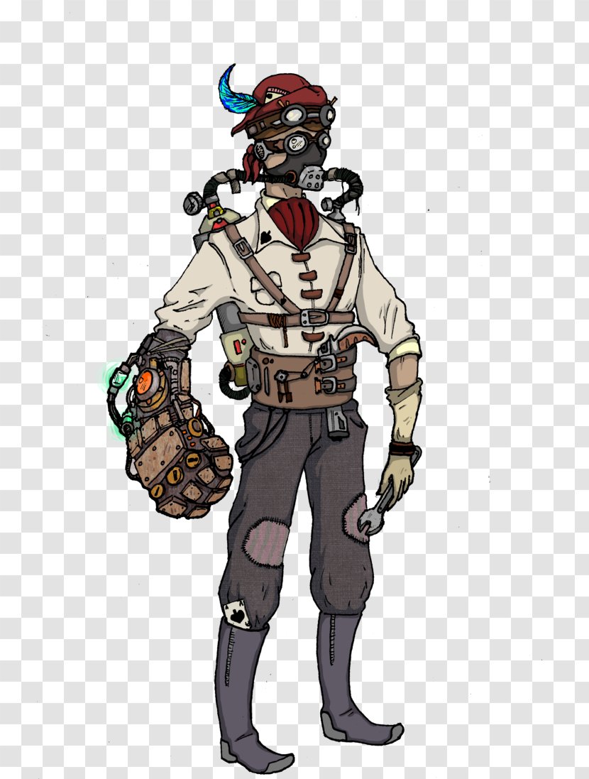 Steampunk Cyborg Drawing DeviantArt - Profession Transparent PNG