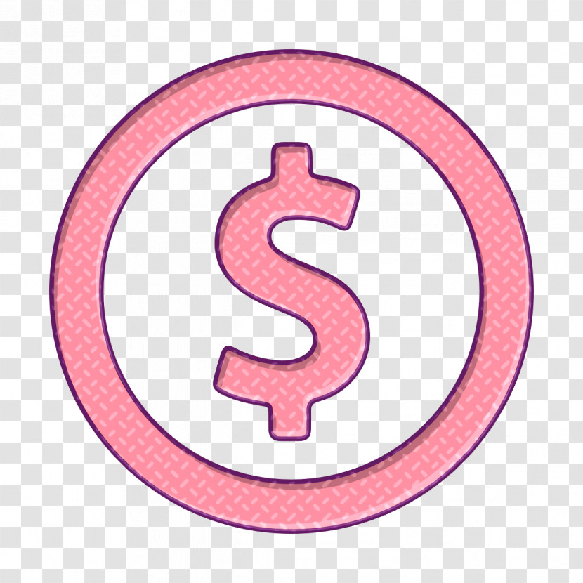 Business Icon Coin Icon Finances Icon Transparent PNG