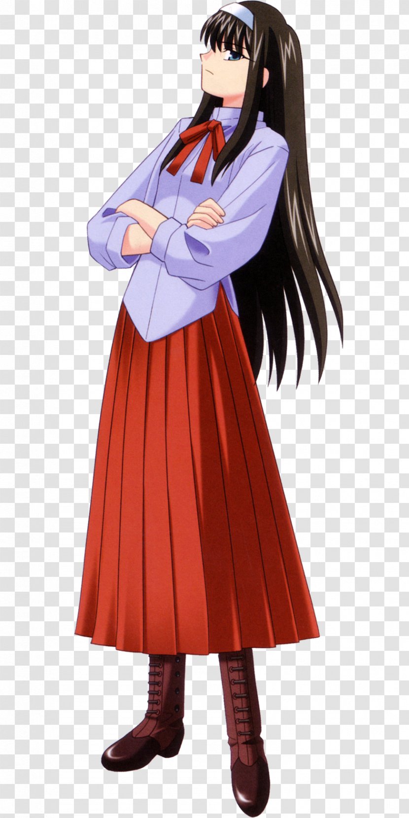Akiha Tohno Tsukihime Melty Blood PlayStation 2 Fate/stay Night - Flower - Watercolor Transparent PNG