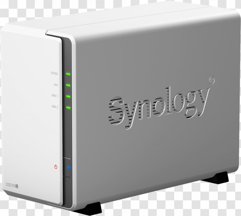 Synology DiskStation DS216j Network Storage Systems Inc. Hard Drives DS216se - Raid - File System Transparent PNG