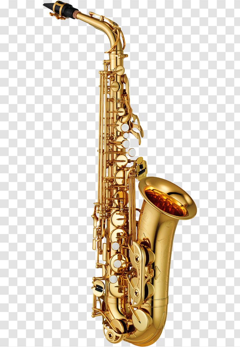 Alto Saxophone Yamaha Corporation Ligature Tenor - Watercolor Transparent PNG