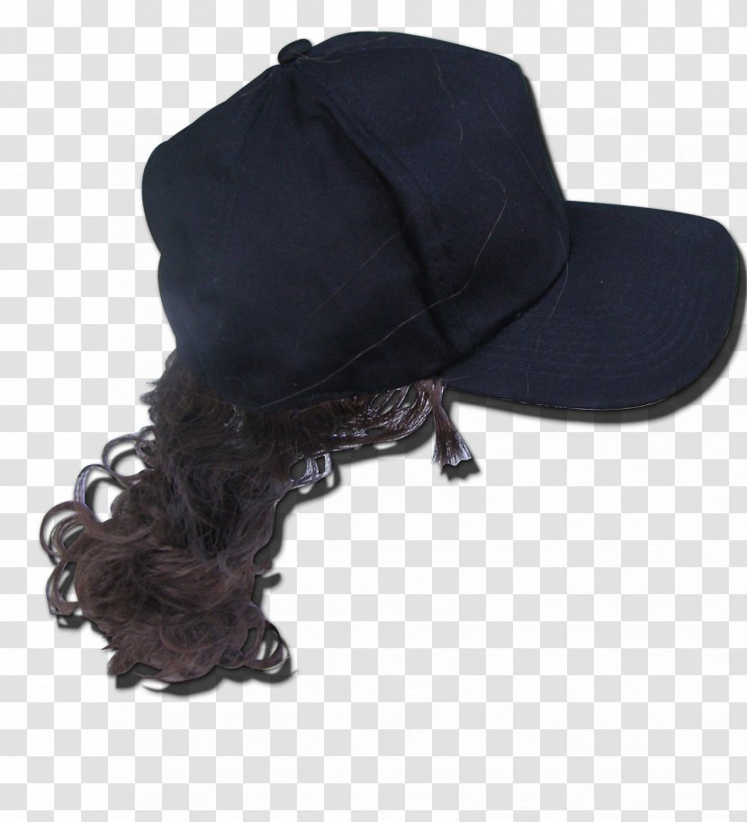 Hat Ponytail Baseball Cap Brown Hair - Scarf Transparent PNG