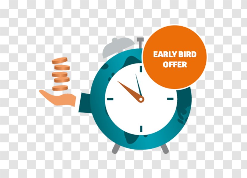 Discounts And Allowances Image Hotel Clip Art Price - Clock - Early Bird Program Transparent PNG