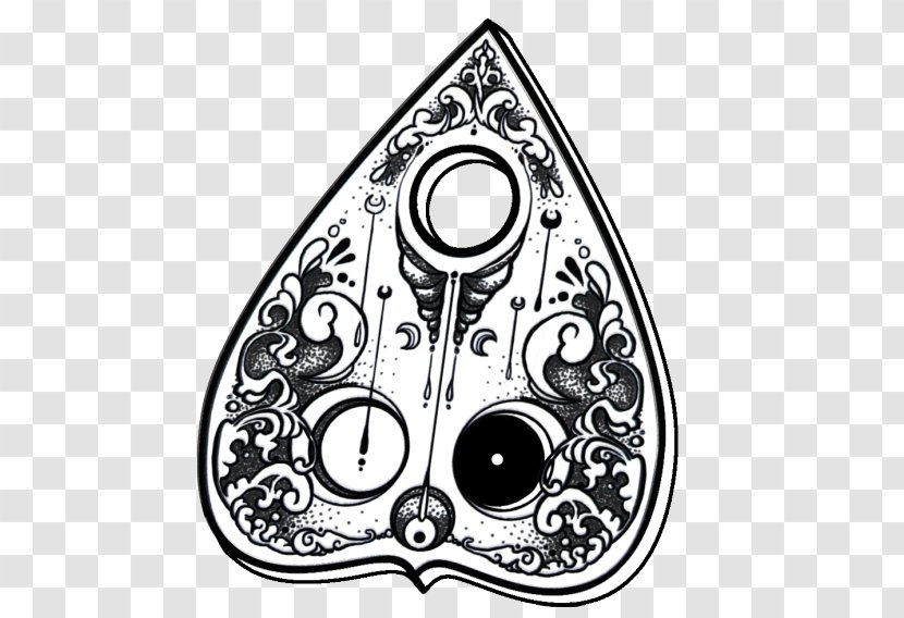 Tattoo Planchette Henna Ouija Mehndi - Drawing Transparent PNG