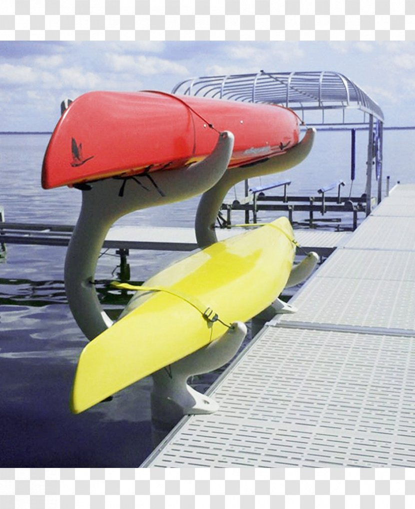 Floating Dock Kayak Canoe Shore - Wave Shading Transparent PNG