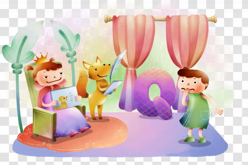 Cartoon Animation Illustration - Play - Queen Transparent PNG