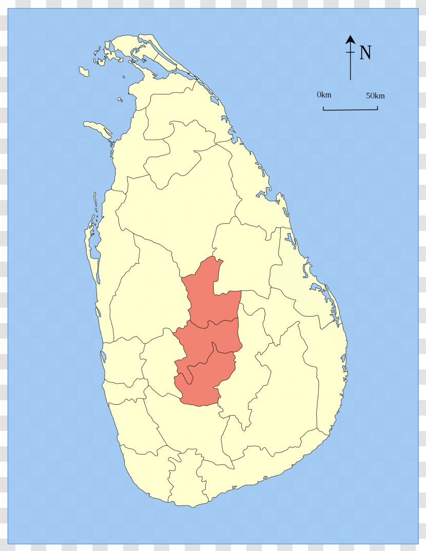 Eastern Province Southern Kegalle District Uva Provinces Of Sri Lanka - Administrative Division Transparent PNG