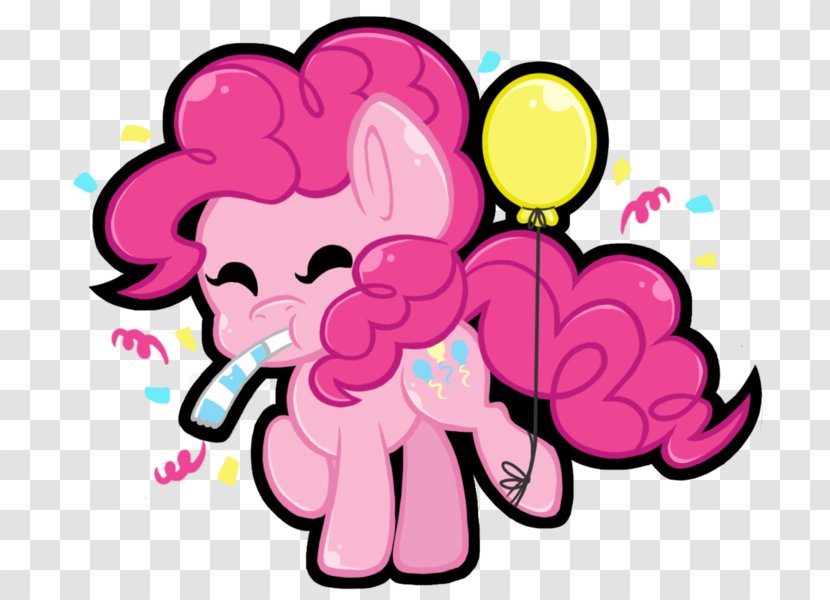 Pinkie Pie Rarity Twilight Sparkle Pony Horse - Watercolor Transparent PNG