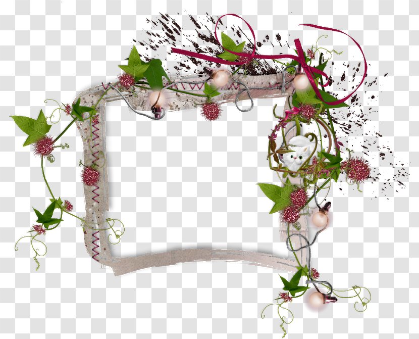 Floral Design Picture Frames - Flower Arranging - Love Cats Transparent PNG