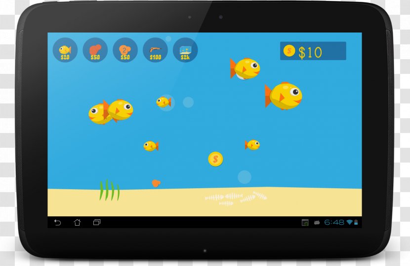 Fish Aquarium Android NeuronDigital Computer Monitors Handheld Devices - Multimedia Transparent PNG