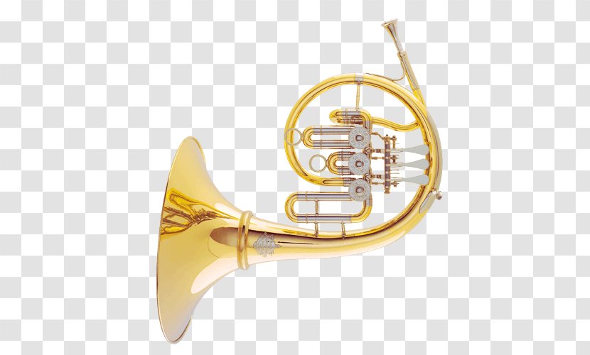 Saxhorn French Horns Tenor Horn Descant - Cartoon - Musical Instruments Transparent PNG